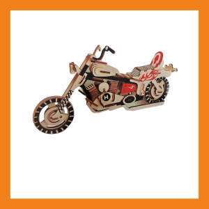3D Wooden puzzle (Motor cycle HDI)