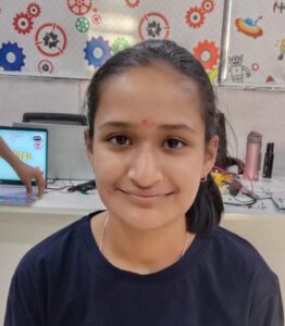 Kaashvi Jain – Class 8th, WhizGenie Course